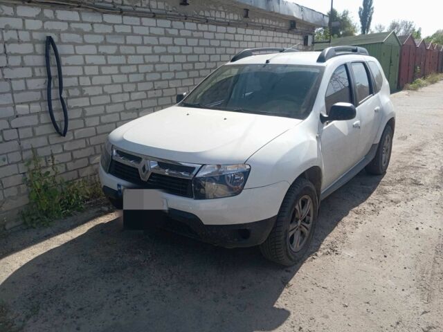 Белый Рено Дастер, объемом двигателя 1.6 л и пробегом 219 тыс. км за 8600 $, фото 1 на Automoto.ua