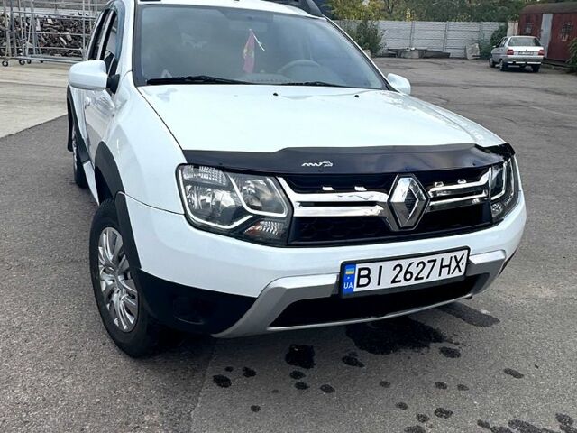 Белый Рено Дастер, объемом двигателя 1.6 л и пробегом 199 тыс. км за 9600 $, фото 1 на Automoto.ua