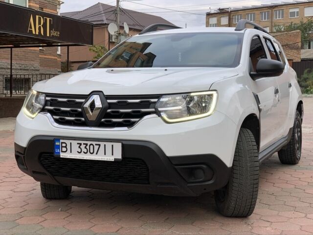 Белый Рено Дастер, объемом двигателя 1.6 л и пробегом 147 тыс. км за 13999 $, фото 1 на Automoto.ua