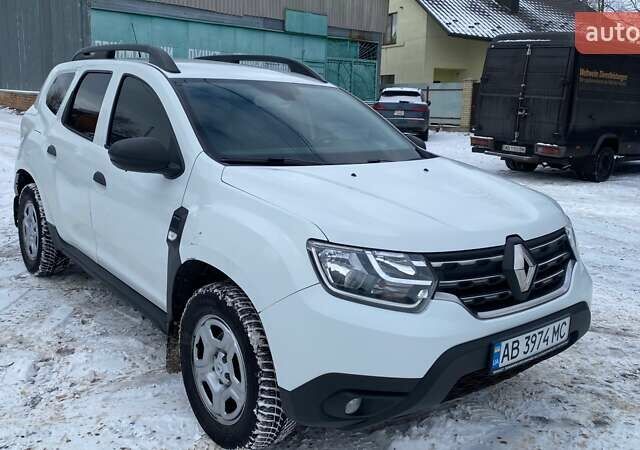 Белый Рено Дастер, объемом двигателя 1.46 л и пробегом 219 тыс. км за 15200 $, фото 1 на Automoto.ua