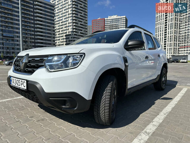 Белый Рено Дастер, объемом двигателя 1.46 л и пробегом 105 тыс. км за 14200 $, фото 1 на Automoto.ua