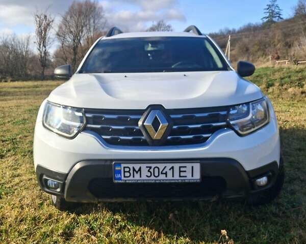 Белый Рено Дастер, объемом двигателя 1.6 л и пробегом 68 тыс. км за 14100 $, фото 1 на Automoto.ua