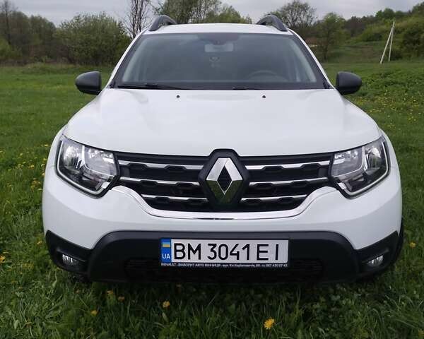 Белый Рено Дастер, объемом двигателя 1.6 л и пробегом 62 тыс. км за 14000 $, фото 1 на Automoto.ua