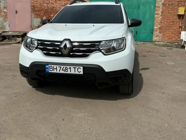 Белый Рено Дастер, объемом двигателя 1.6 л и пробегом 177 тыс. км за 13200 $, фото 1 на Automoto.ua