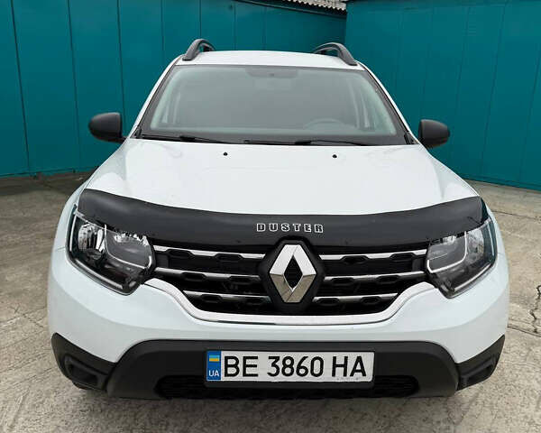 Белый Рено Дастер, объемом двигателя 1.46 л и пробегом 93 тыс. км за 16200 $, фото 1 на Automoto.ua