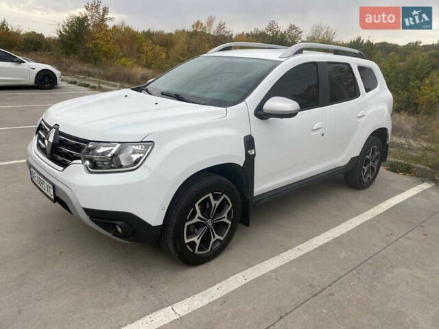 Белый Рено Дастер, объемом двигателя 1.5 л и пробегом 147 тыс. км за 17300 $, фото 1 на Automoto.ua