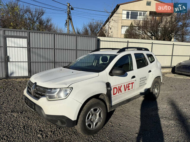 Белый Рено Дастер, объемом двигателя 1.46 л и пробегом 180 тыс. км за 7800 $, фото 1 на Automoto.ua