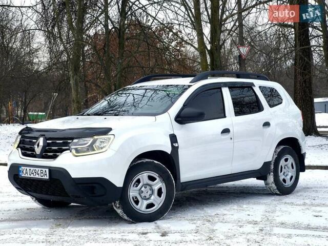 Белый Рено Дастер, объемом двигателя 1.46 л и пробегом 53 тыс. км за 14900 $, фото 1 на Automoto.ua