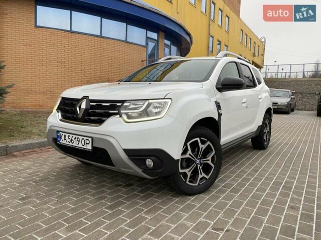 Белый Рено Дастер, объемом двигателя 1.5 л и пробегом 157 тыс. км за 16500 $, фото 1 на Automoto.ua
