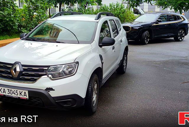 Белый Рено Дастер, объемом двигателя 1.6 л и пробегом 163 тыс. км за 13900 $, фото 1 на Automoto.ua