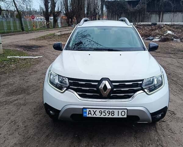 Белый Рено Дастер, объемом двигателя 1.46 л и пробегом 175 тыс. км за 13800 $, фото 1 на Automoto.ua