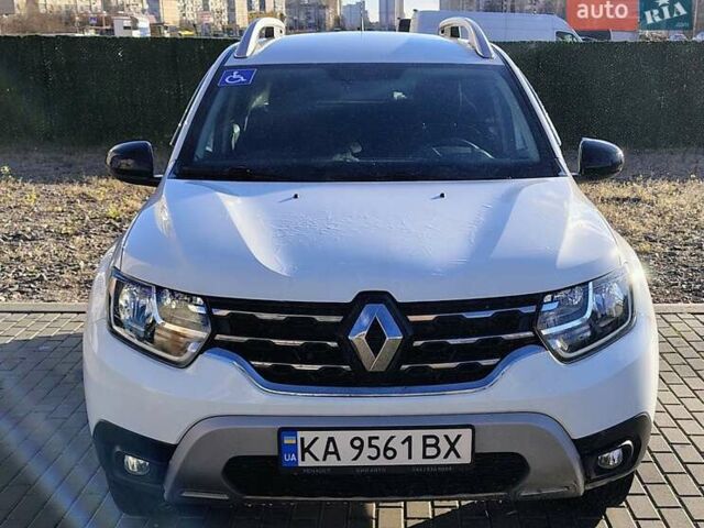 Белый Рено Дастер, объемом двигателя 1.46 л и пробегом 130 тыс. км за 17550 $, фото 1 на Automoto.ua