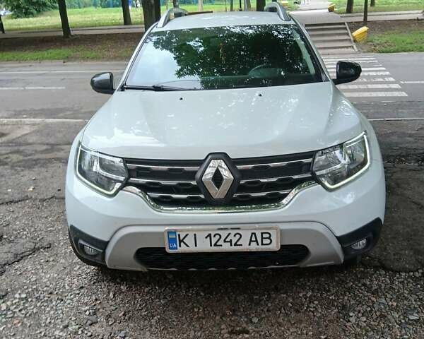 Белый Рено Дастер, объемом двигателя 1.46 л и пробегом 80 тыс. км за 17000 $, фото 1 на Automoto.ua