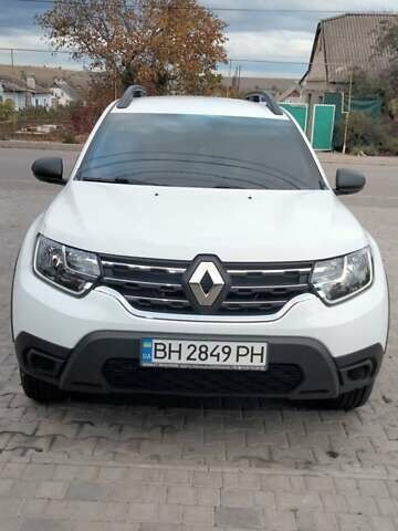 Рено Дастер 2021 у Одесі на Automoto.ua Білий Рено Дастер, об'ємом двигуна 1.6 л та пробігом 48 тис. км за 14800 $, фото 1 на Automoto.ua