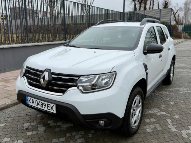 Белый Рено Дастер, объемом двигателя 1.5 л и пробегом 112 тыс. км за 13800 $, фото 1 на Automoto.ua