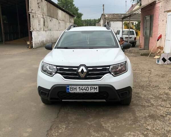 Белый Рено Дастер, объемом двигателя 1.5 л и пробегом 93 тыс. км за 18000 $, фото 1 на Automoto.ua