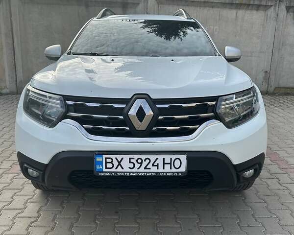 Белый Рено Дастер, объемом двигателя 1.5 л и пробегом 216 тыс. км за 14500 $, фото 1 на Automoto.ua