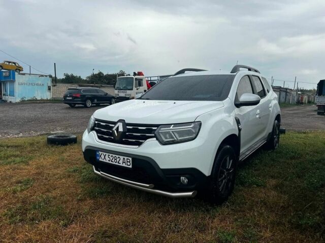 Белый Рено Дастер, объемом двигателя 1.5 л и пробегом 106 тыс. км за 18496 $, фото 1 на Automoto.ua