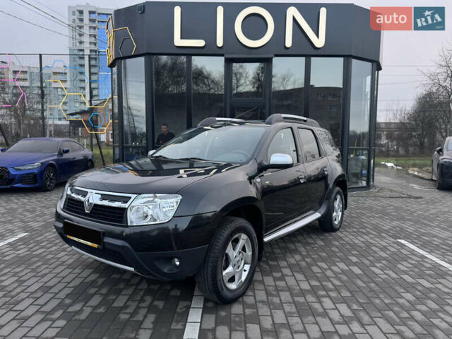 Черный Рено Дастер, объемом двигателя 1.6 л и пробегом 27 тыс. км за 11499 $, фото 1 на Automoto.ua