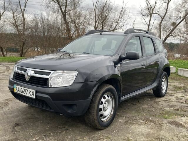 Черный Рено Дастер, объемом двигателя 1.6 л и пробегом 282 тыс. км за 6800 $, фото 1 на Automoto.ua