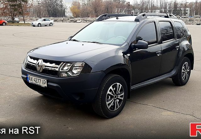 Черный Рено Дастер, объемом двигателя 15 л и пробегом 85 тыс. км за 12500 $, фото 1 на Automoto.ua