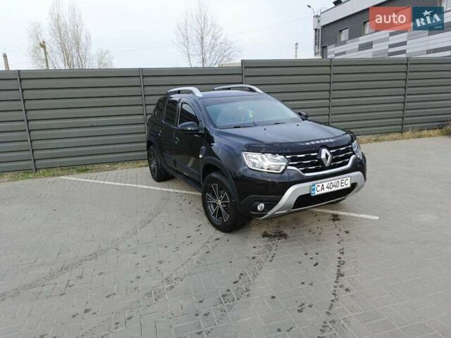 Черный Рено Дастер, объемом двигателя 1.6 л и пробегом 50 тыс. км за 15400 $, фото 1 на Automoto.ua