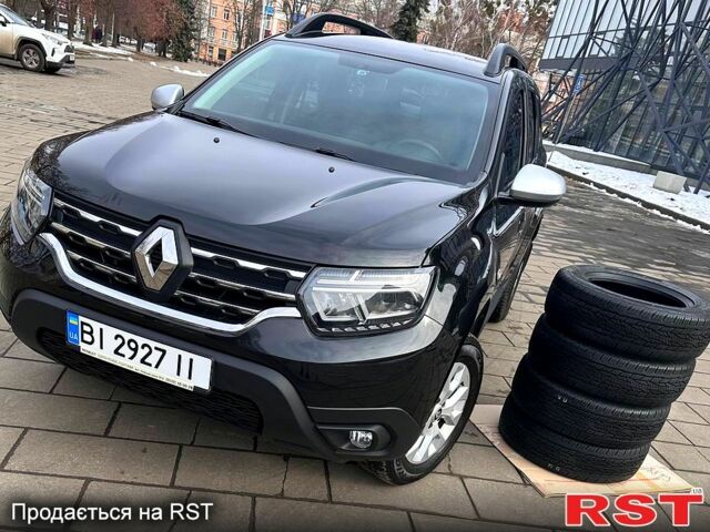 Черный Рено Дастер, объемом двигателя 15 л и пробегом 21 тыс. км за 21500 $, фото 1 на Automoto.ua