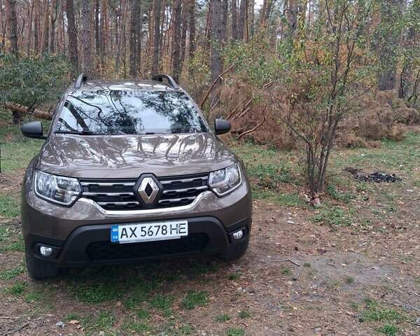 Коричневый Рено Дастер, объемом двигателя 1.6 л и пробегом 86 тыс. км за 15000 $, фото 1 на Automoto.ua