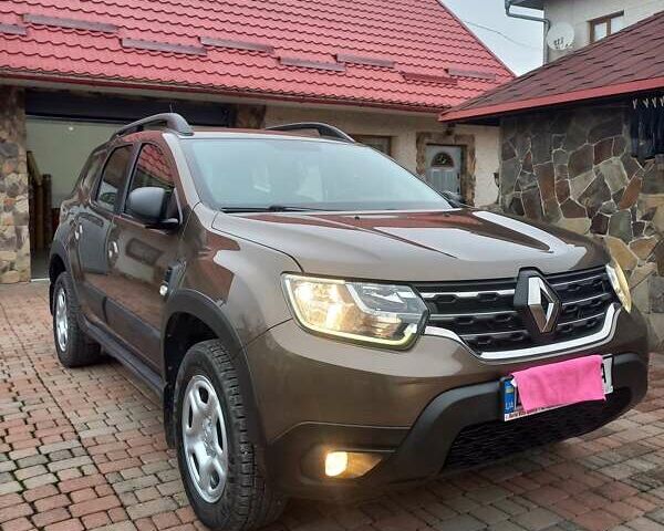 Коричневый Рено Дастер, объемом двигателя 1.46 л и пробегом 110 тыс. км за 16650 $, фото 1 на Automoto.ua