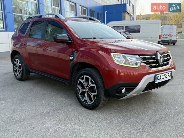 Красный Рено Дастер, объемом двигателя 1.5 л и пробегом 220 тыс. км за 14200 $, фото 1 на Automoto.ua