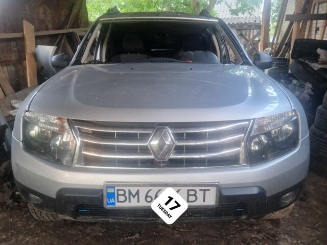 Серый Рено Дастер, объемом двигателя 1.5 л и пробегом 145 тыс. км за 5000 $, фото 1 на Automoto.ua
