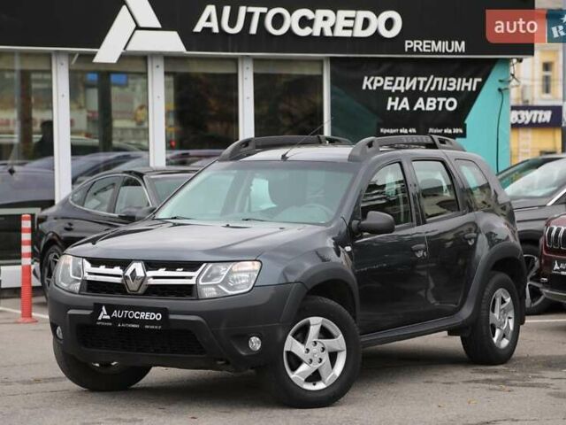 Серый Рено Дастер, объемом двигателя 1.46 л и пробегом 136 тыс. км за 12000 $, фото 1 на Automoto.ua