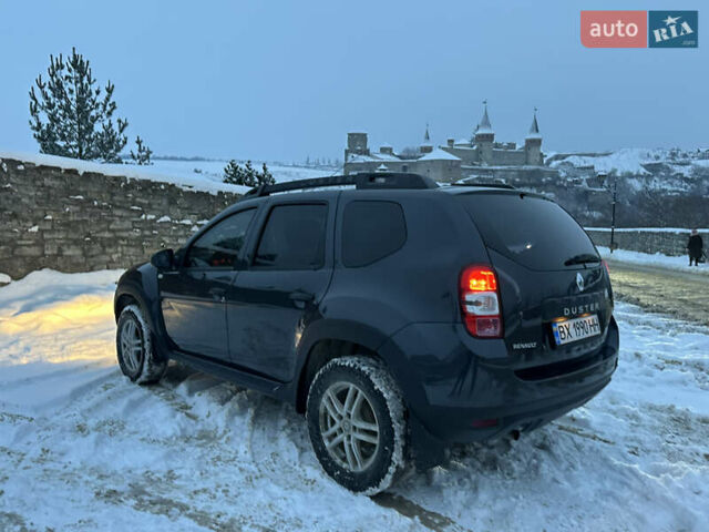 Серый Рено Дастер, объемом двигателя 1.46 л и пробегом 162 тыс. км за 11300 $, фото 1 на Automoto.ua