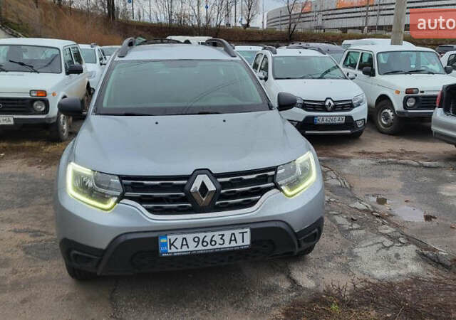 Серый Рено Дастер, объемом двигателя 1.5 л и пробегом 90 тыс. км за 15000 $, фото 1 на Automoto.ua