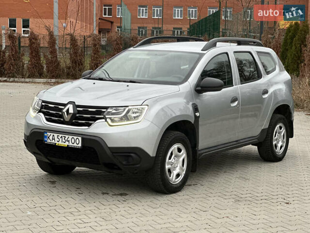 Серый Рено Дастер, объемом двигателя 1.46 л и пробегом 185 тыс. км за 14000 $, фото 1 на Automoto.ua
