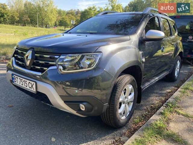 Серый Рено Дастер, объемом двигателя 1.46 л и пробегом 120 тыс. км за 17200 $, фото 1 на Automoto.ua