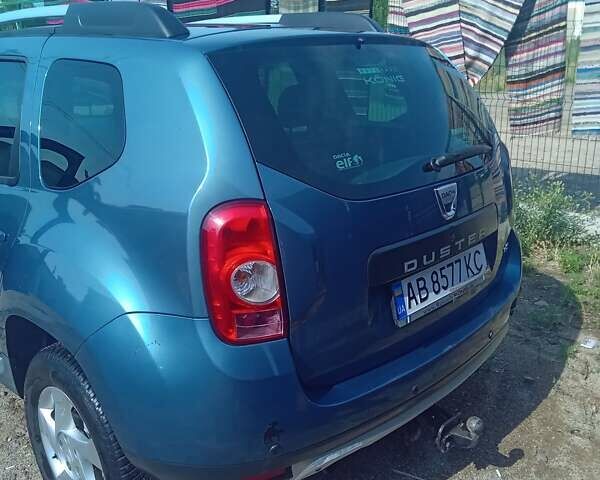 Синий Рено Дастер, объемом двигателя 1.5 л и пробегом 214 тыс. км за 9999 $, фото 1 на Automoto.ua