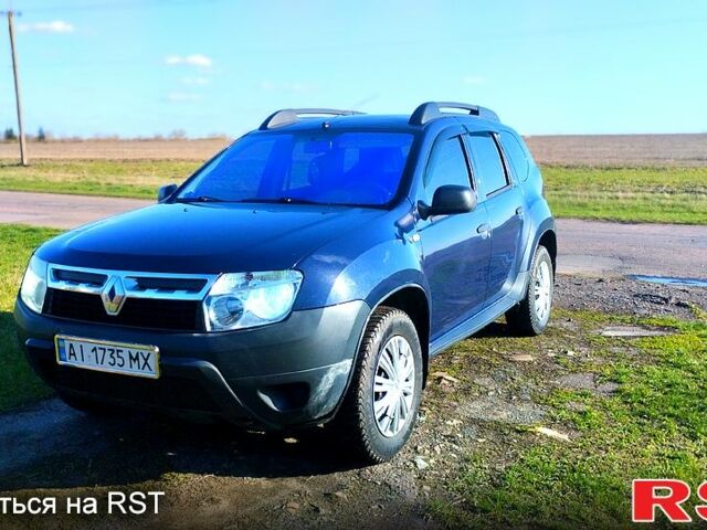 Синий Рено Дастер, объемом двигателя 1.6 л и пробегом 300 тыс. км за 6200 $, фото 1 на Automoto.ua