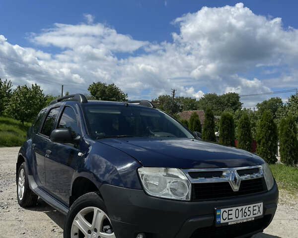 Синий Рено Дастер, объемом двигателя 1.6 л и пробегом 150 тыс. км за 6800 $, фото 1 на Automoto.ua