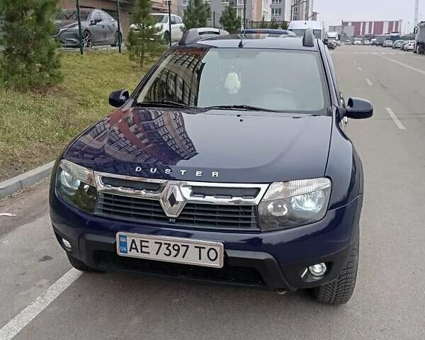 Синий Рено Дастер, объемом двигателя 1.6 л и пробегом 174 тыс. км за 7800 $, фото 1 на Automoto.ua