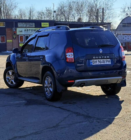 Синий Рено Дастер, объемом двигателя 1.5 л и пробегом 78 тыс. км за 14500 $, фото 1 на Automoto.ua