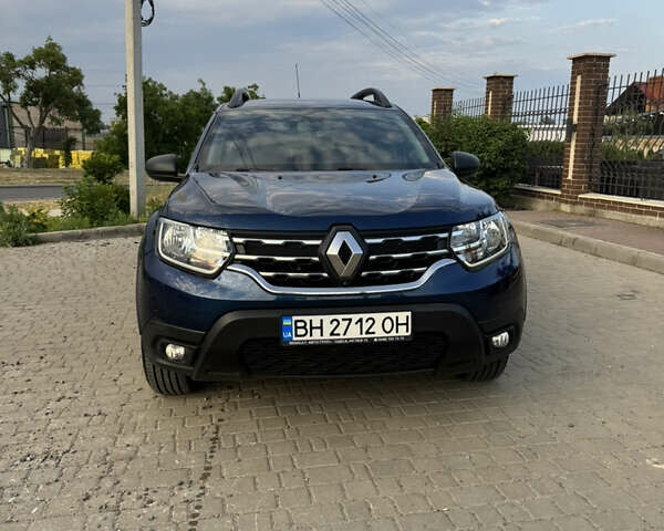 Синий Рено Дастер, объемом двигателя 1.46 л и пробегом 120 тыс. км за 13800 $, фото 1 на Automoto.ua