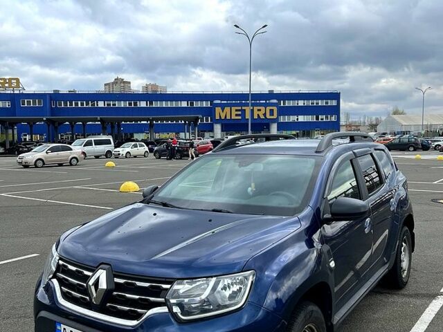 Синий Рено Дастер, объемом двигателя 1.5 л и пробегом 59 тыс. км за 16900 $, фото 1 на Automoto.ua