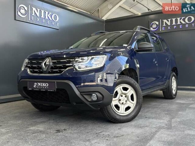 Синий Рено Дастер, объемом двигателя 1.6 л и пробегом 85 тыс. км за 14900 $, фото 1 на Automoto.ua