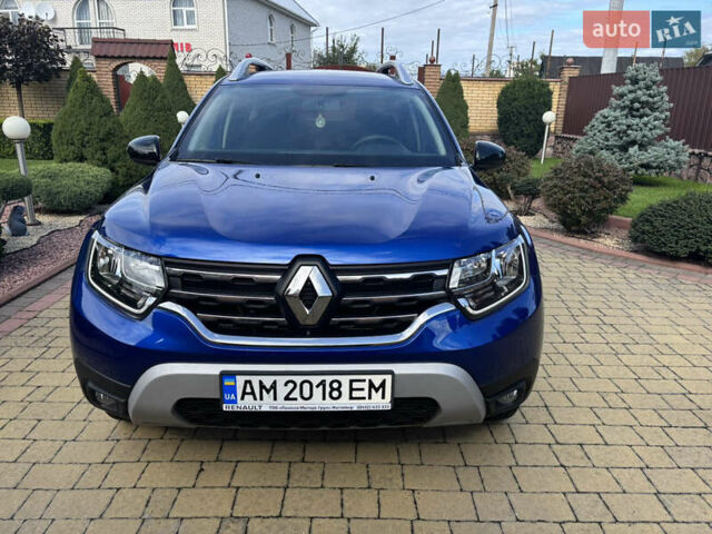 Синій Рено Дастер, об'ємом двигуна 1.5 л та пробігом 98 тис. км за 18000 $, фото 1 на Automoto.ua