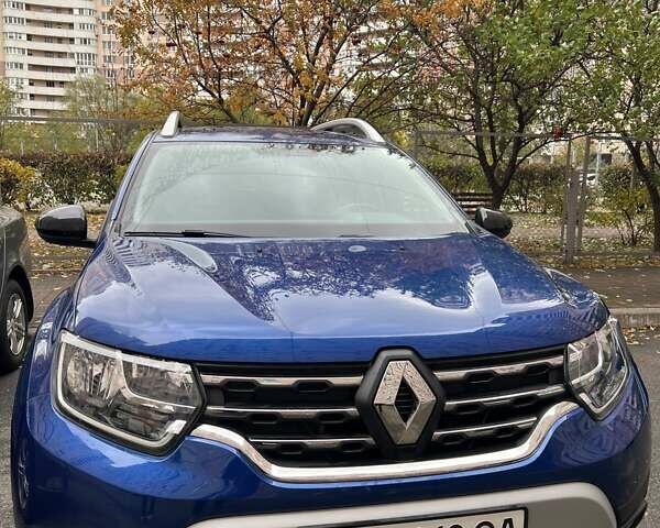 Синій Рено Дастер, об'ємом двигуна 1.6 л та пробігом 32 тис. км за 18800 $, фото 1 на Automoto.ua