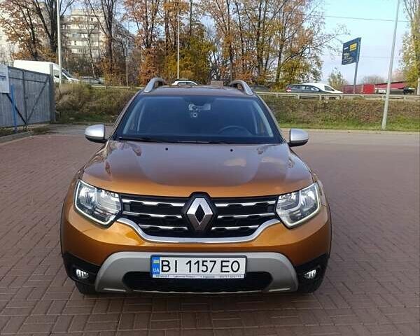 Оранжевый Рено Дастер, объемом двигателя 1.46 л и пробегом 92 тыс. км за 17200 $, фото 1 на Automoto.ua