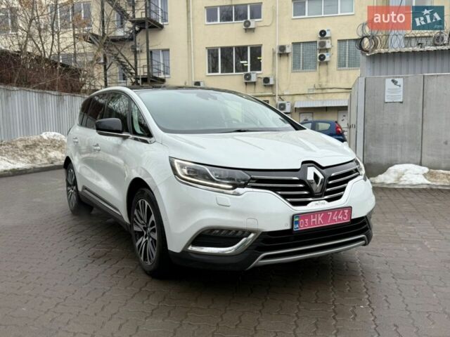 Белый Рено Эспейс, объемом двигателя 1.6 л и пробегом 237 тыс. км за 15600 $, фото 1 на Automoto.ua