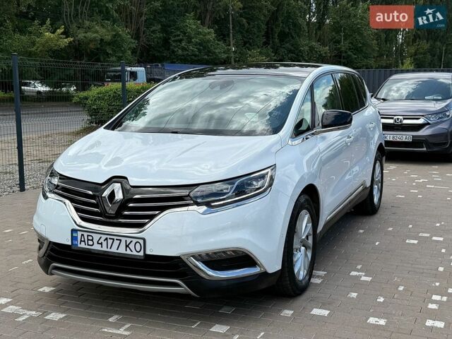 Білий Рено Еспейс, об'ємом двигуна 1.6 л та пробігом 209 тис. км за 16300 $, фото 1 на Automoto.ua