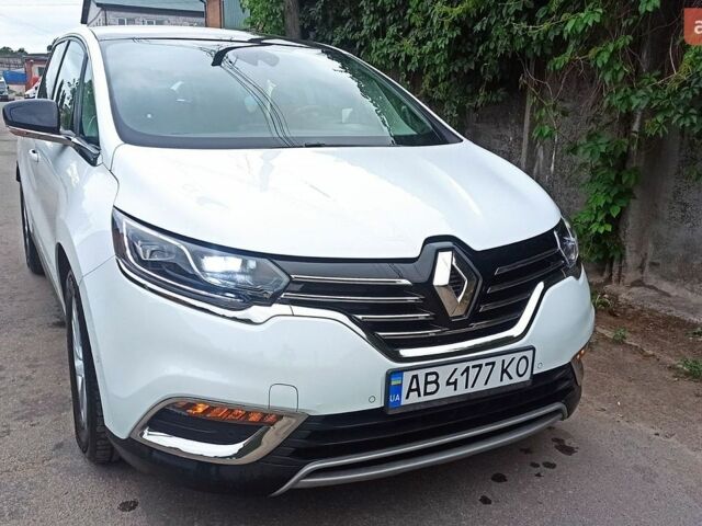 Білий Рено Еспейс, об'ємом двигуна 1.6 л та пробігом 209 тис. км за 16300 $, фото 1 на Automoto.ua
